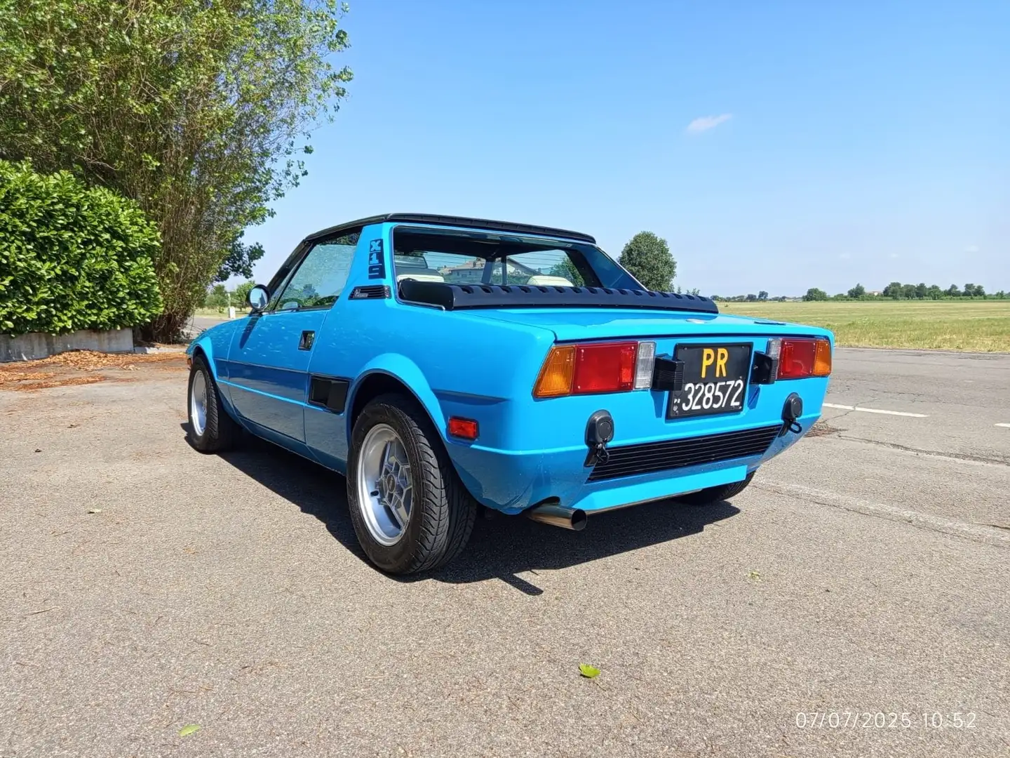 Fiat X 1/9 X1/9 1.5 Five Speed Blau - 2