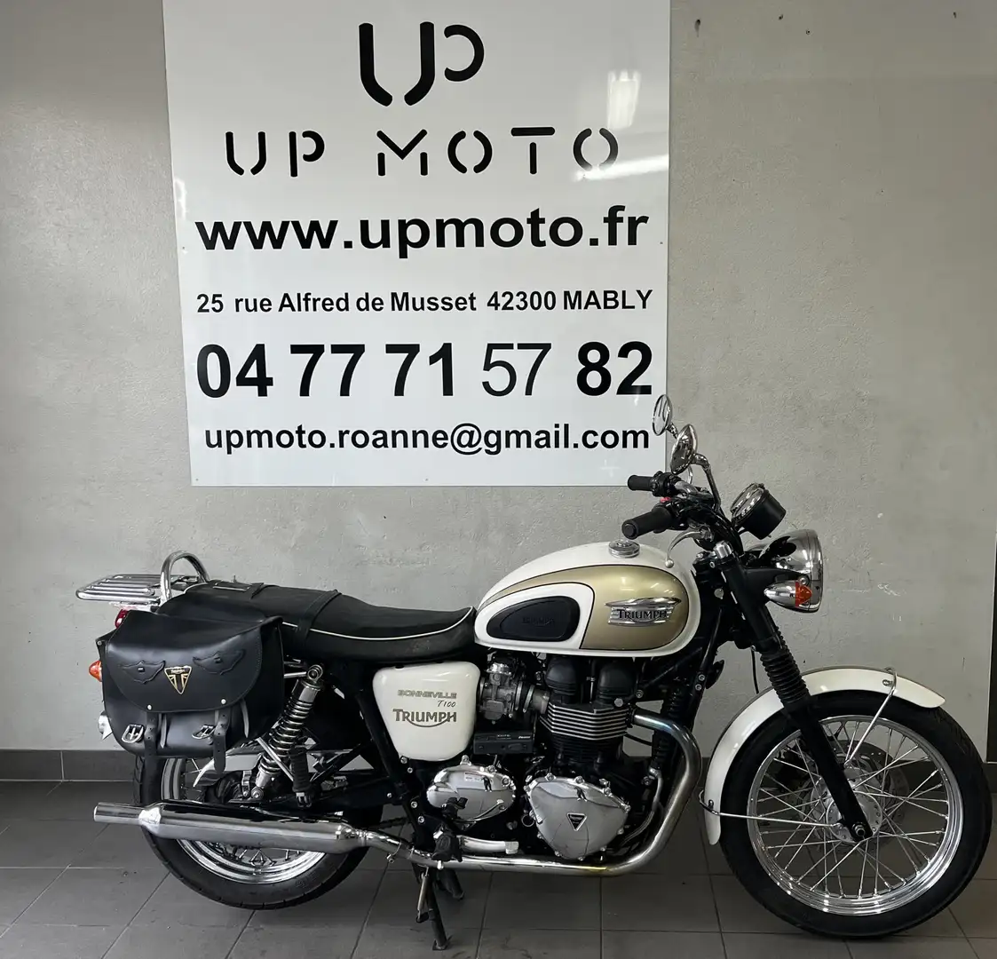 Triumph Bonneville T100 Beige - 1