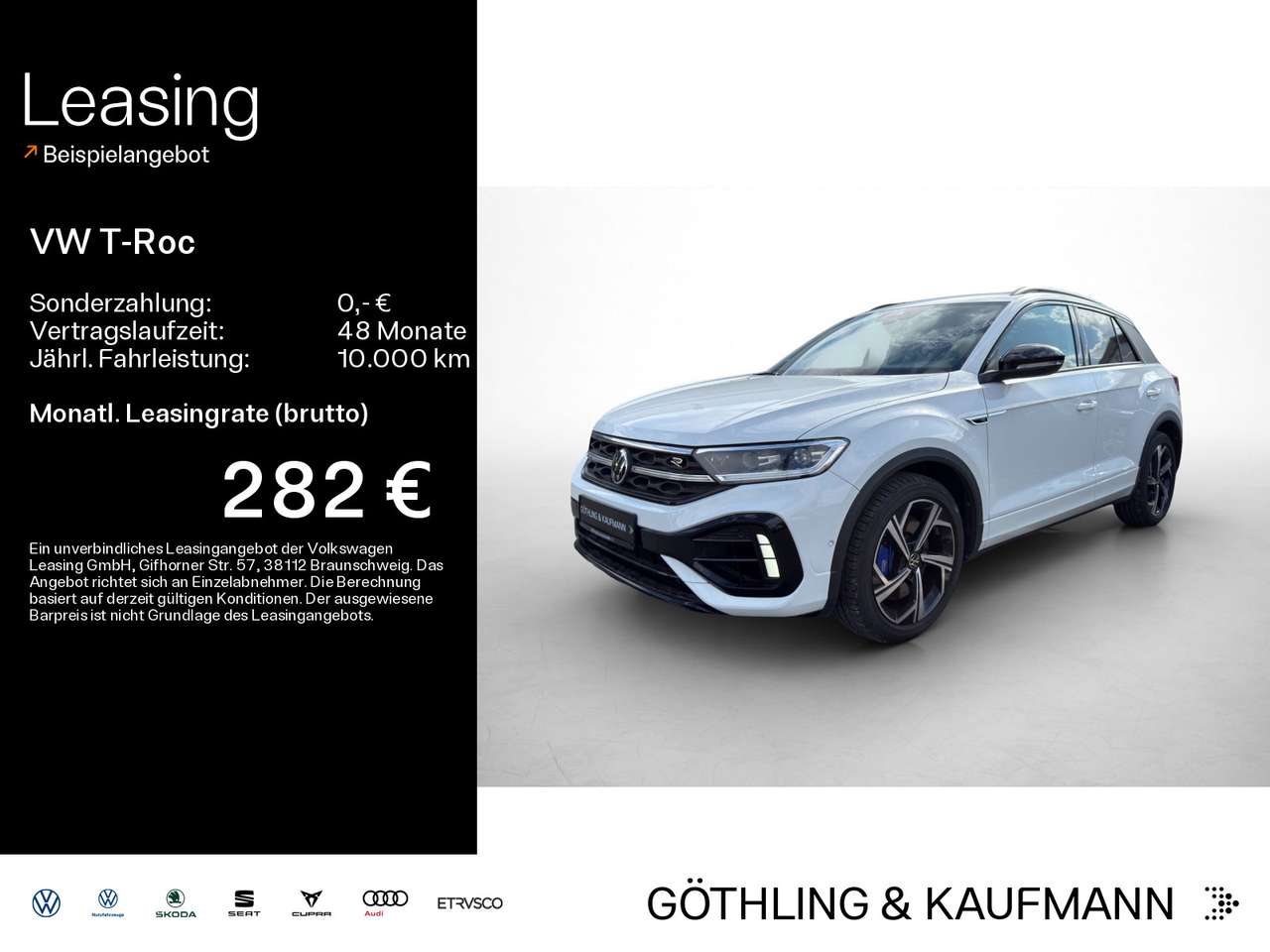 Volkswagen T-Roc — Volkswagen T-Roc R 2.0 TSI DSG 4Motion*NAVI*KAM*PDC*LED*SHZ
