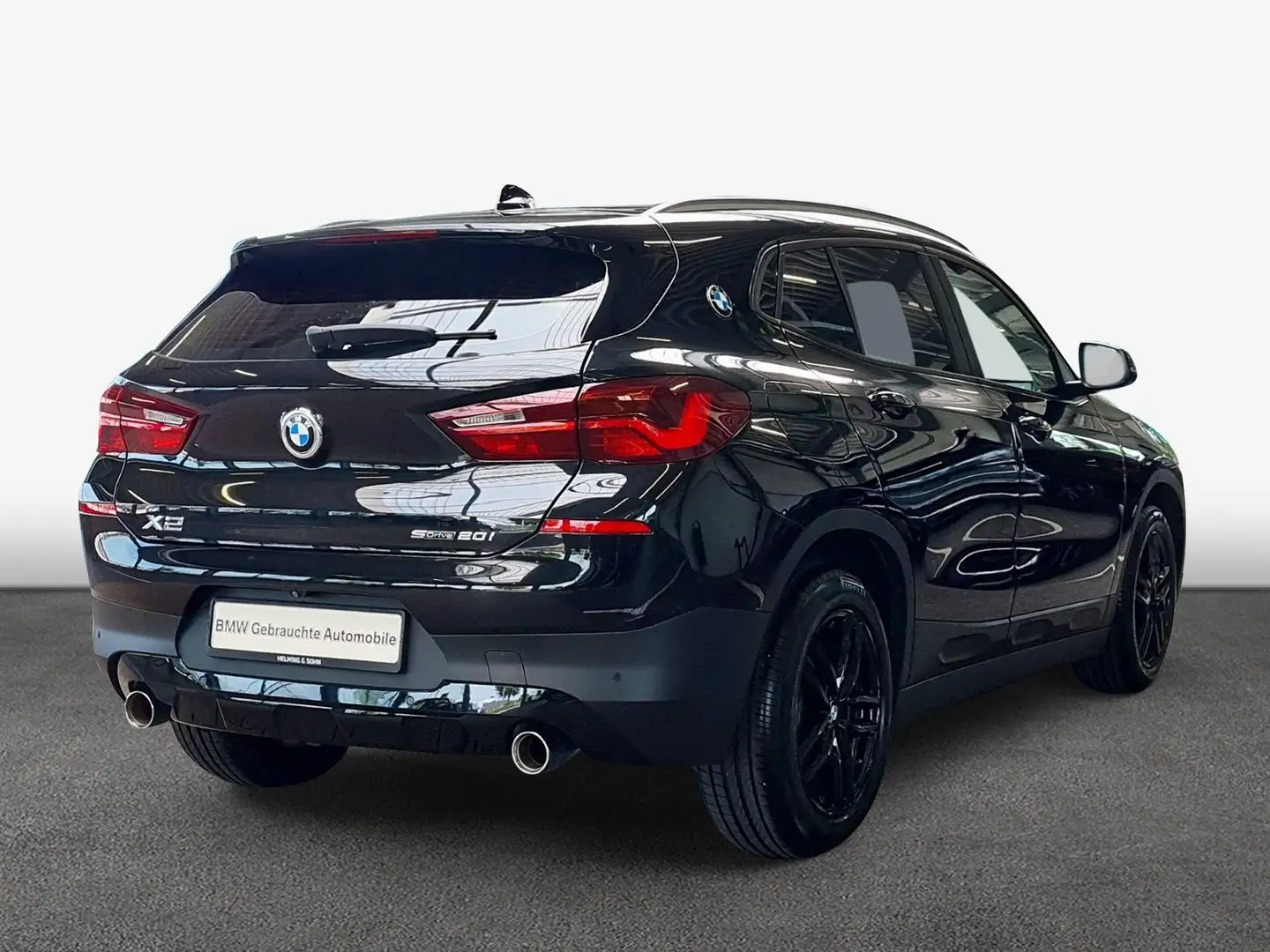 BMW X2 sDrive20i Advantage HiFi DAB LED RFK AHK Navi uvm. Noir - 2