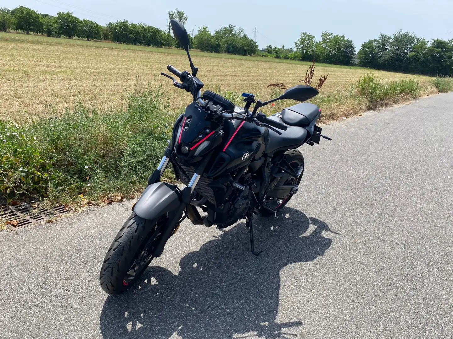 Yamaha MT-07 ABS Tech Black Nero - 1