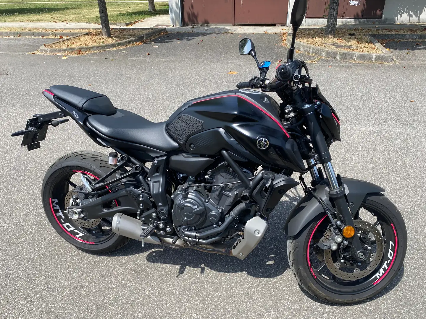 Yamaha MT-07 ABS Tech Black Nero - 2