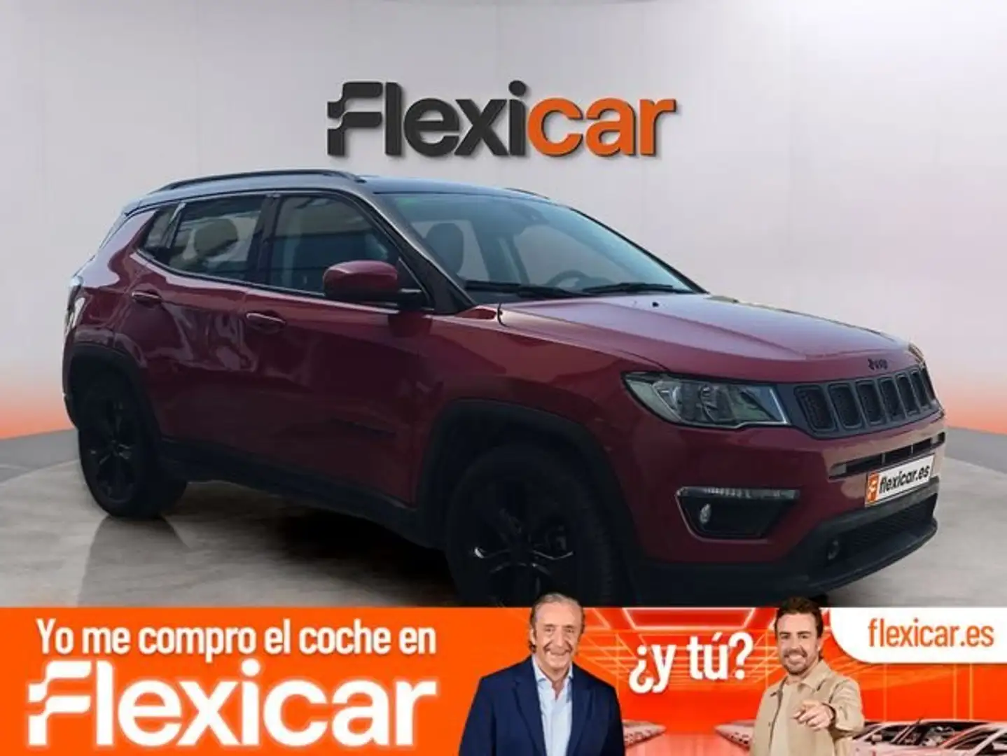 Jeep Compass 1.4 Multiair Night Eagle 4x2 103kW Rojo - 1