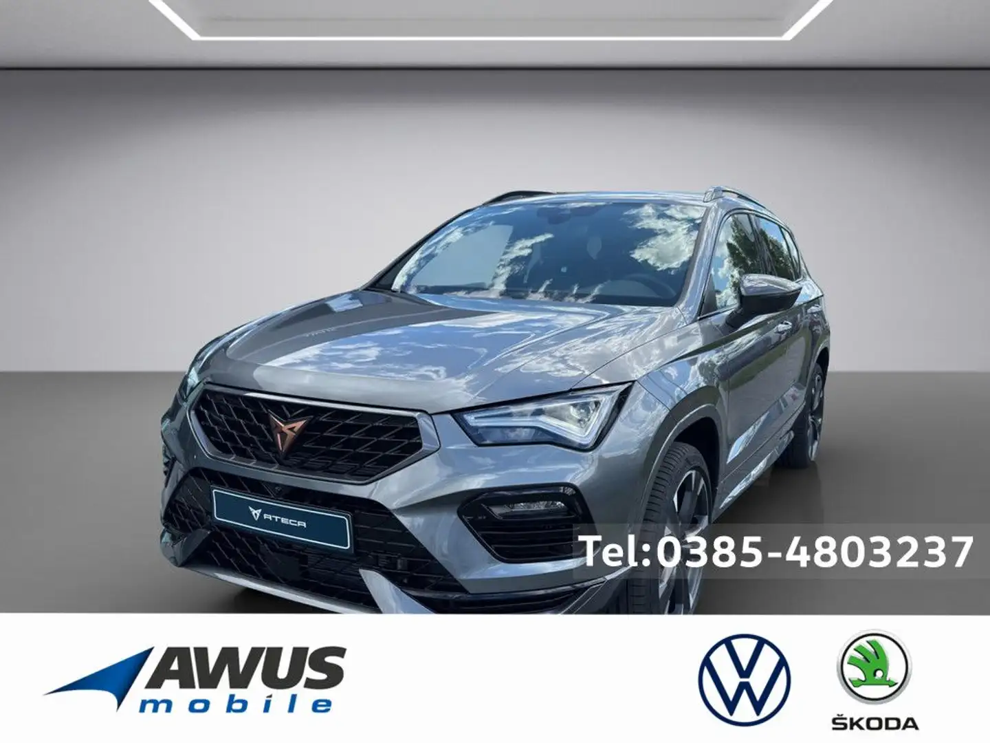 CUPRA Ateca SHZ KAMERA NAVI AHK ACC FACEL. LED 360° Grau - 1