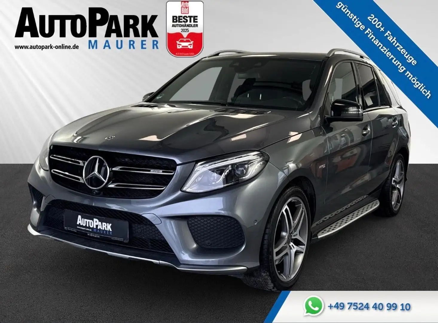Mercedes-Benz GLE 43 AMG *LED*Sitzbelüftung*AHK*Distronic+*360° Grau - 1