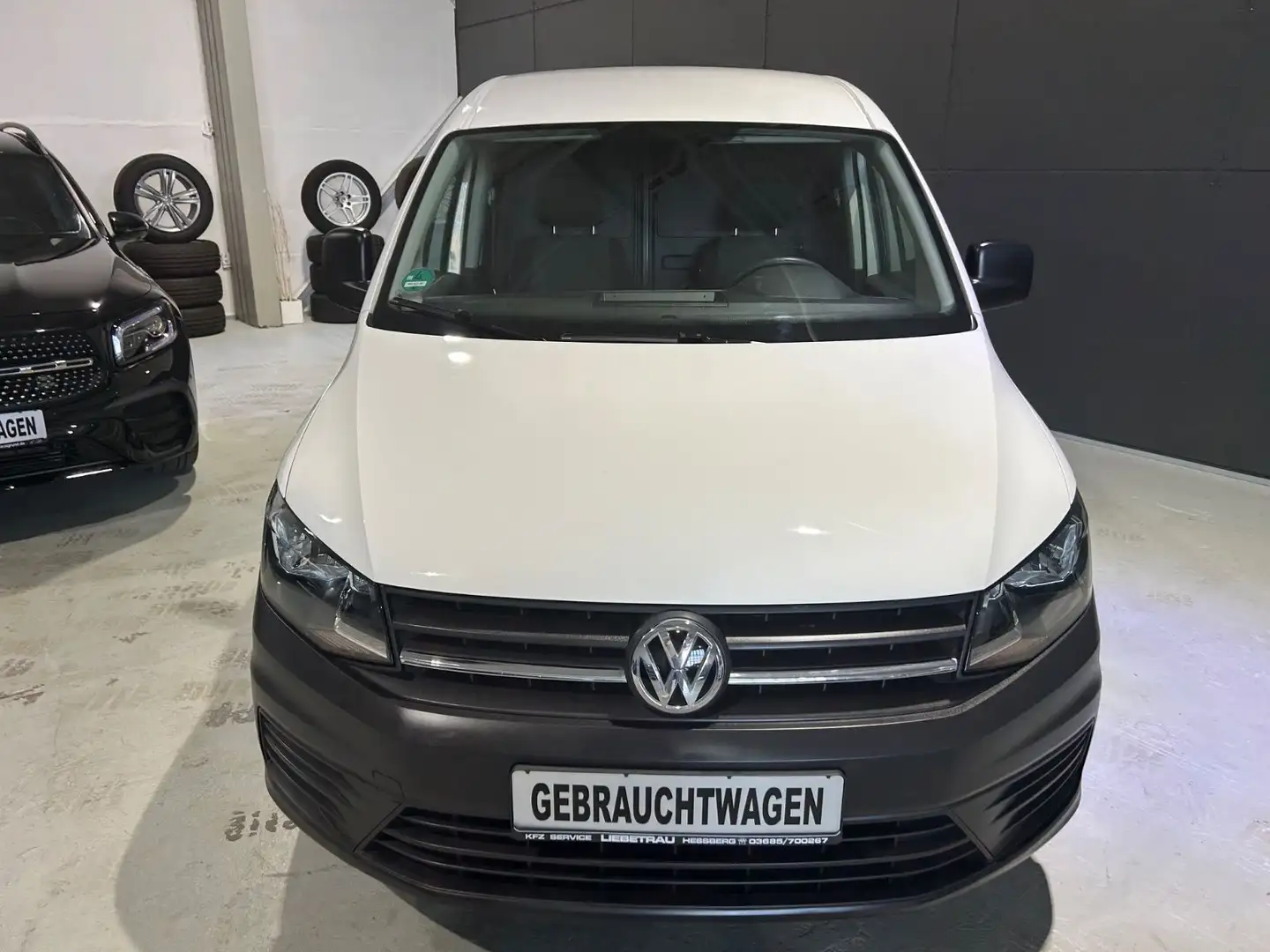 Volkswagen Caddy 2.0 TDI Maxi Kasten*Klima*Anhängerkupplung Weiß - 2