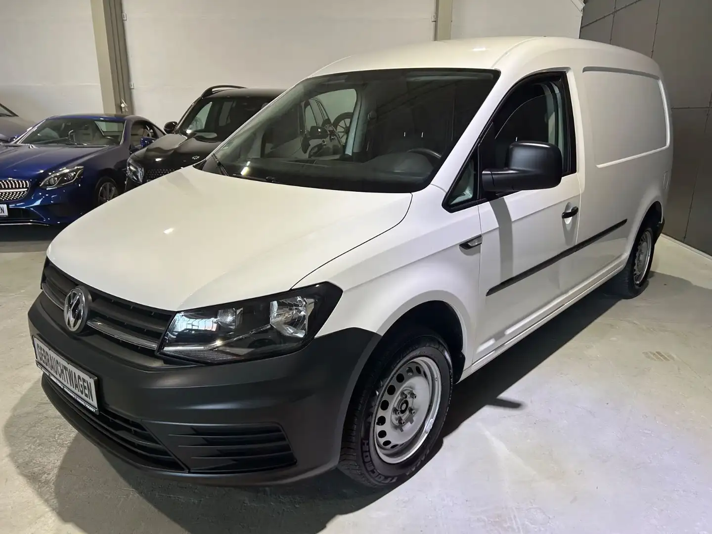 Volkswagen Caddy 2.0 TDI Maxi Kasten*Klima*Anhängerkupplung Weiß - 1