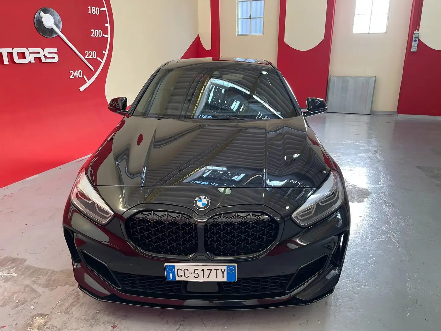 BMW 135 BMW M135i xDrive AUTO + TETTO *UNICOPROPRIETARIO* Nero - 2