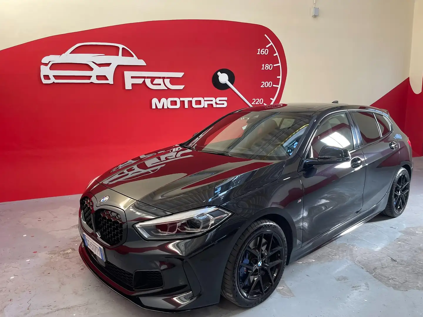 BMW 135 BMW M135i xDrive AUTO + TETTO *UNICOPROPRIETARIO* Nero - 1