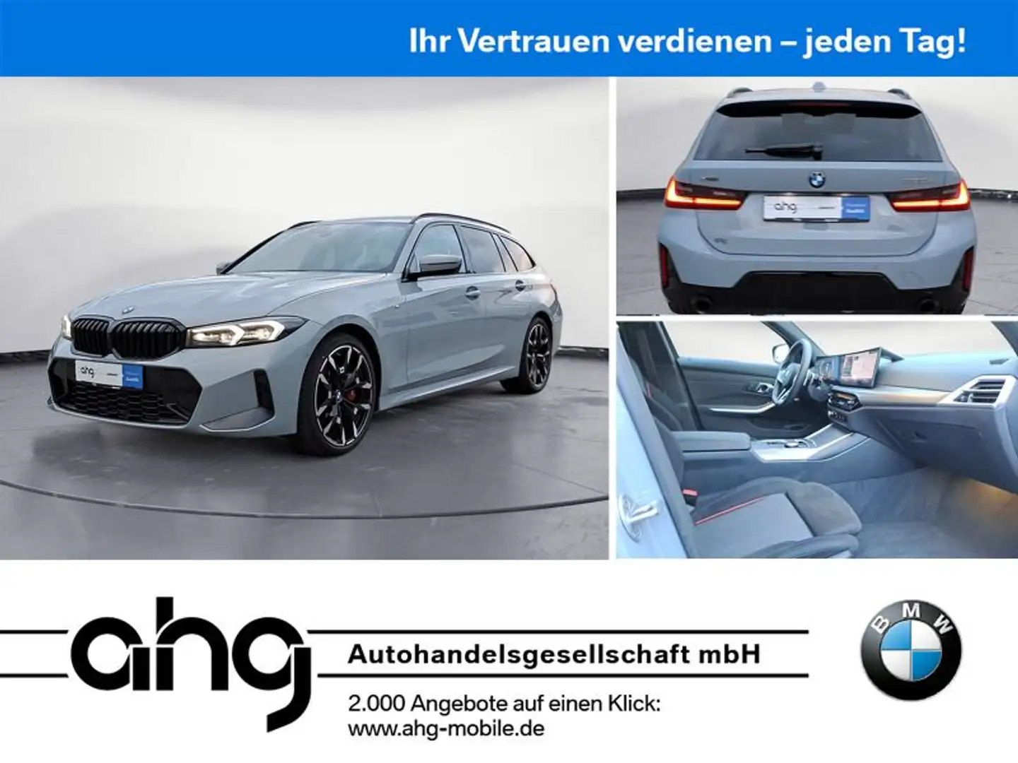 BMW 320 d xDrive Touring M Sportpaket Pro AHK Inno.Pa Grau - 1