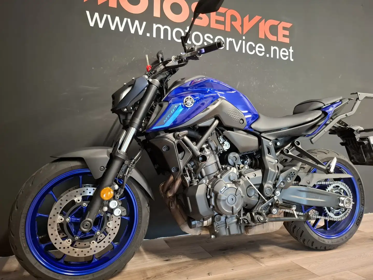Yamaha MT-07 ABS Kék - 2