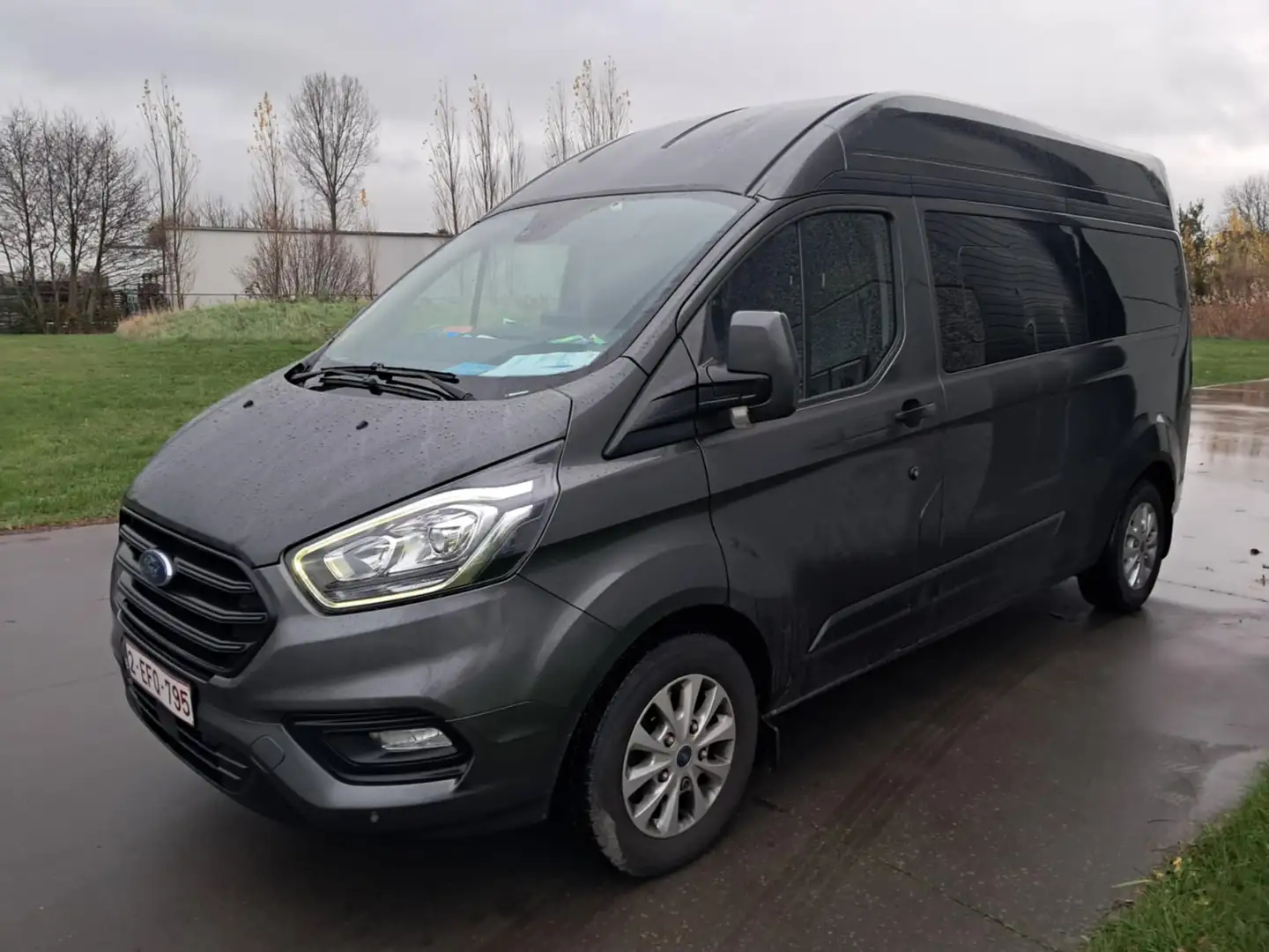 Ford Transit Custom Minibus 9 perrsonen 320 L2 H2 Gris - 1