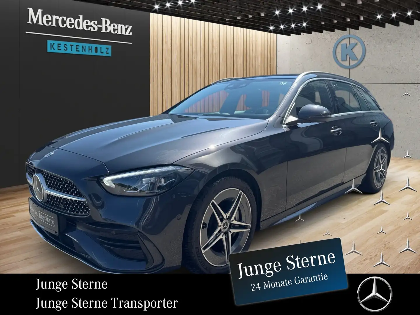 Mercedes-Benz C 220 C 220 d T-Modell *AMG*DISTR*MEMO*MBUX*PANO*KAM* Grau - 1
