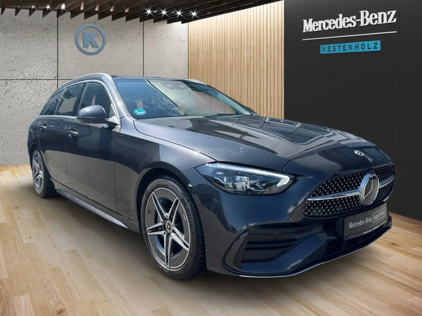 Mercedes-Benz C 220 C 220 d T-Modell *AMG*DISTR*MEMO*MBUX*PANO*KAM* Grau - 2