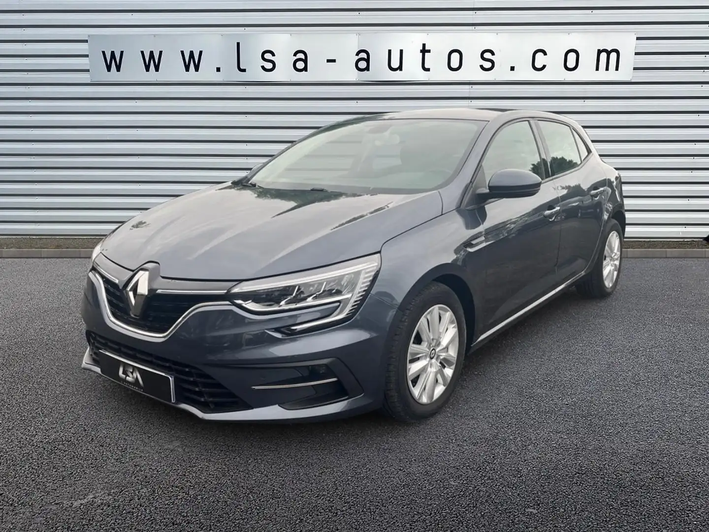 Renault Megane 1.5 Blue dCi 115 Société Air Nav 2P Gris - 1