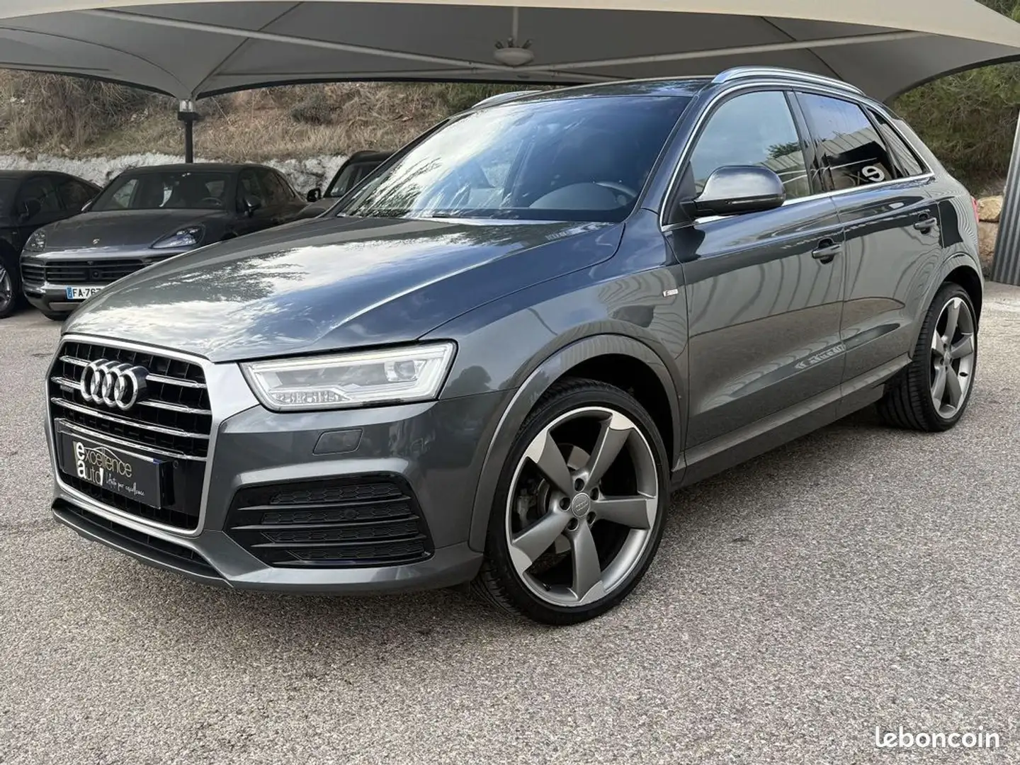 Audi Q3 2.0 TDI 184CH S LINE QUATTRO Grau - 2