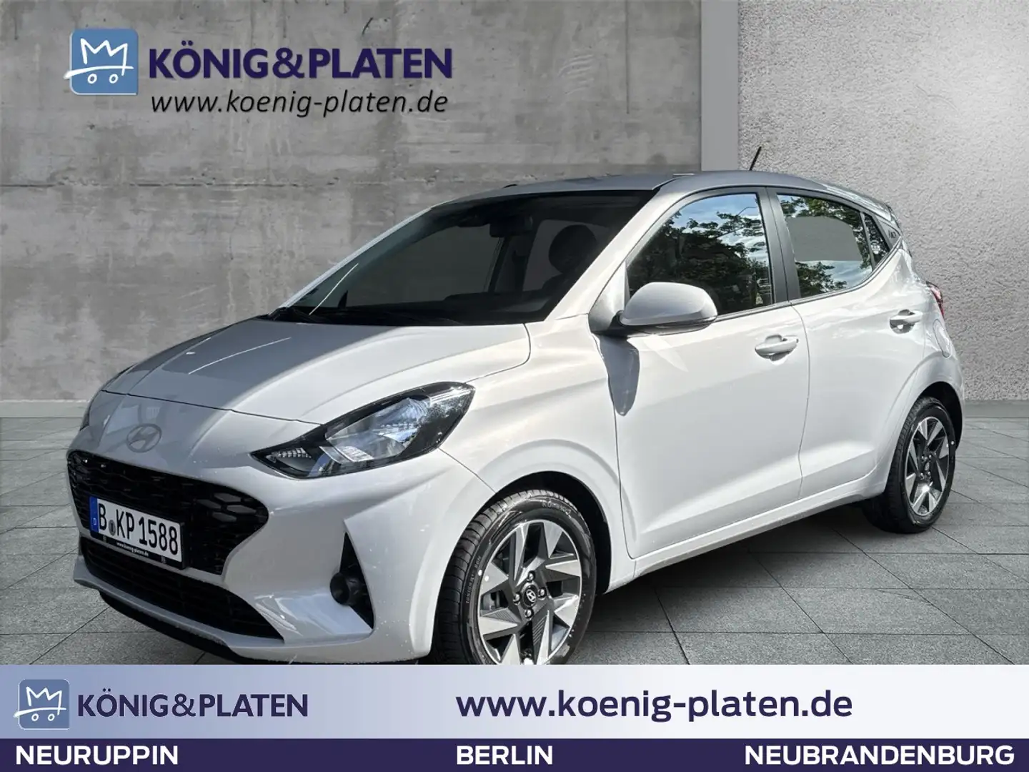 Hyundai i10 FL 1.0 (63 PS) 5-AMT 2WD TREND (MJ25) Klima Navi Grau - 1