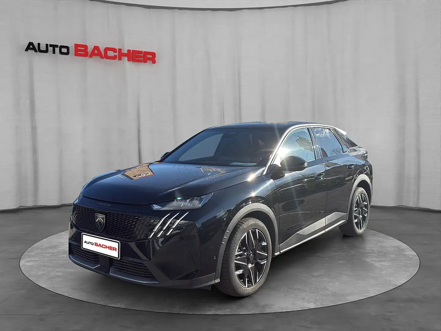 Peugeot 3008 ALLURE Hybrid 136 e-DCS6 Noir - 1