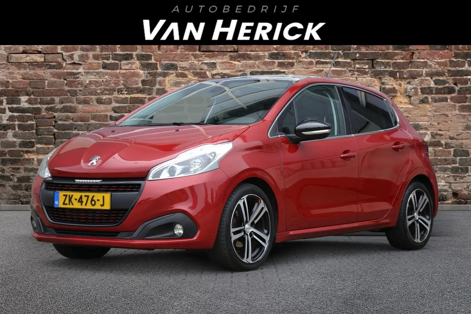 Peugeot 208 1.2 PureTech GT-line | NAV | Airco | Panorama dak Rosso - 1