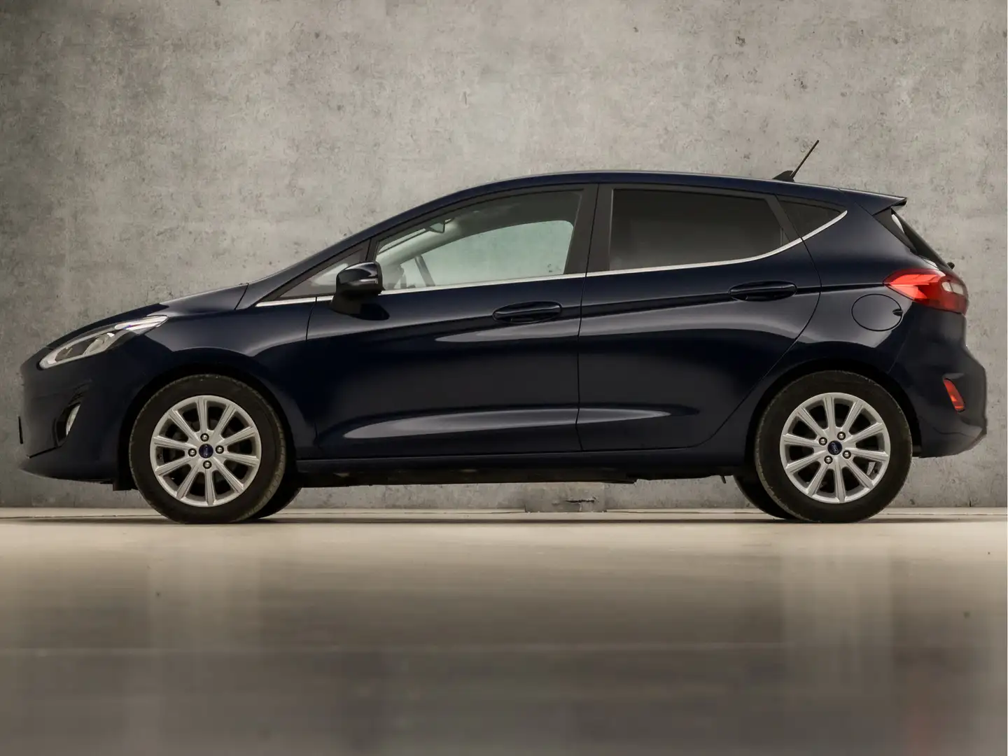 Ford Fiesta 1.0 EcoBoost Titanium Sport (APPLE CARPLAY, GROOT Blauw - 2