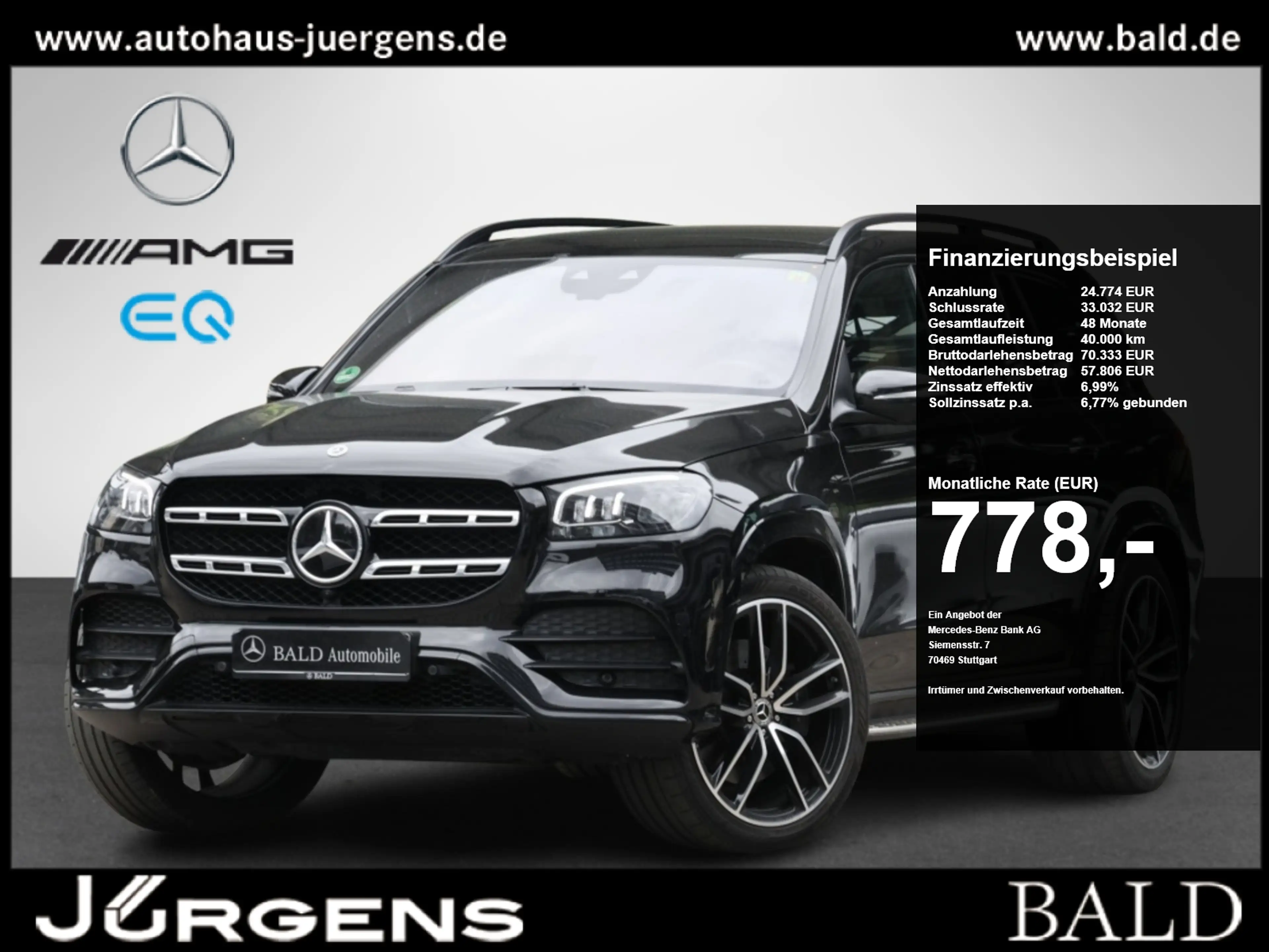 Mercedes-Benz GLS 580 4M AMG-Sport/EXCL/Pano/Sitzkl/MLB/AIRM