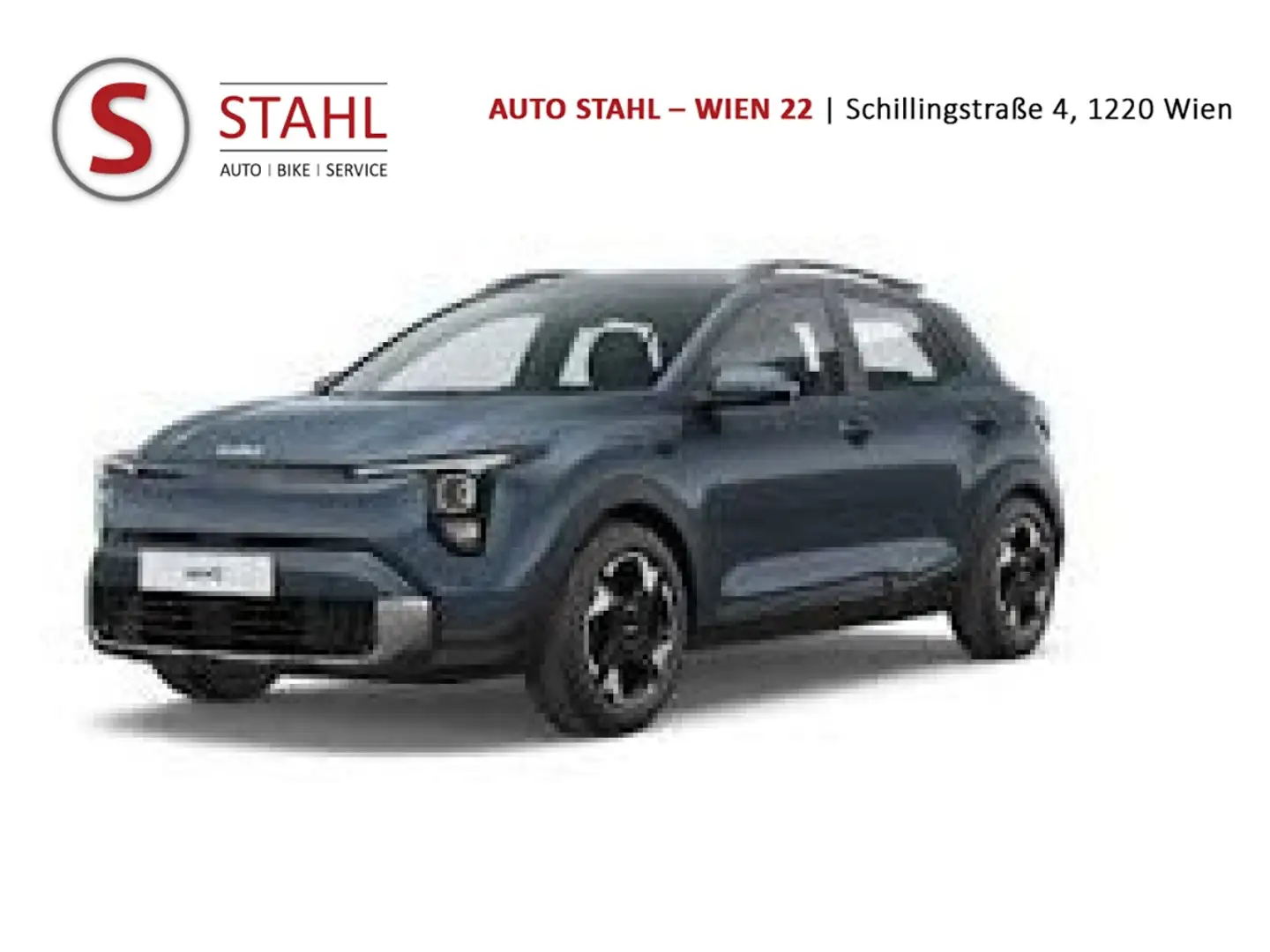 Kia Stonic 1,0 TGDI GPF ISG Titan Blau - 1