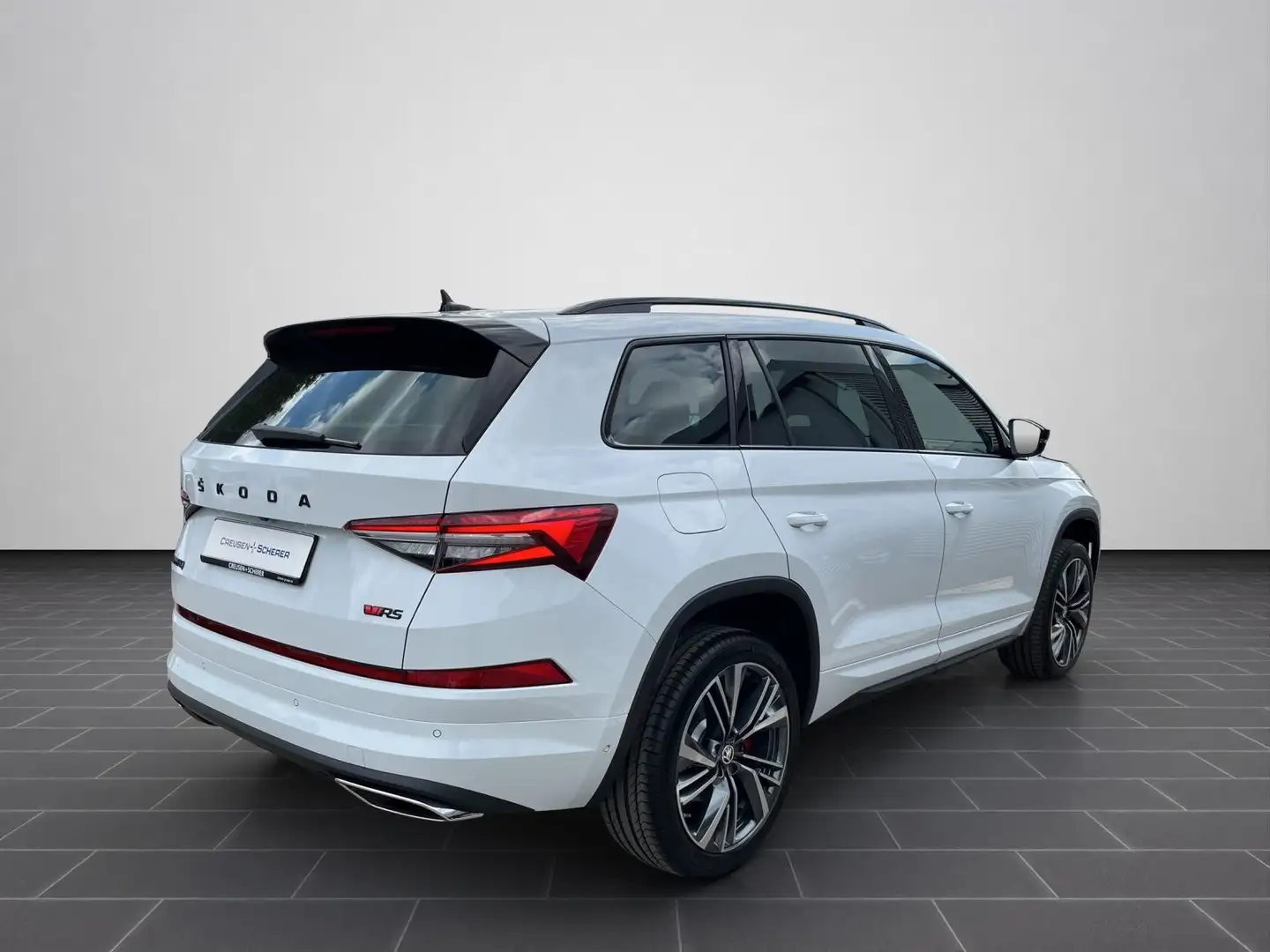 Skoda Kodiaq RS 2.0 TSI DSG 4x4 AHK NAVI RFK SHZ ACC P Wit - 2