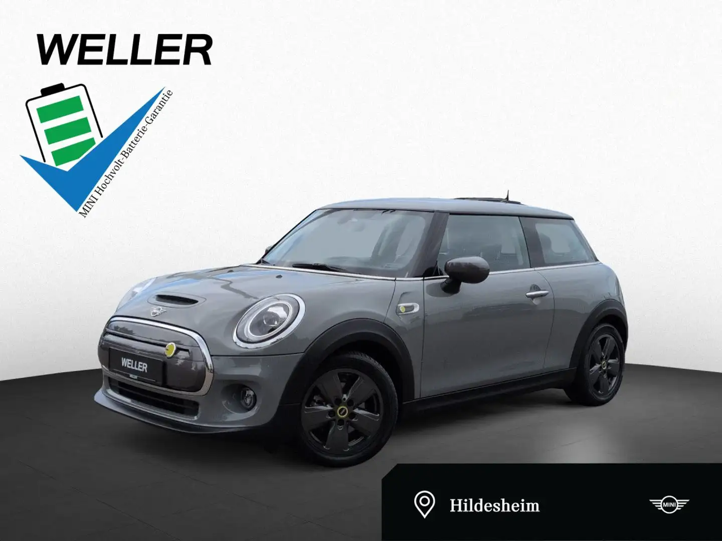 MINI Cooper SE Trim S LED Nav Sportsi Klimaaut Tempo Gris - 1