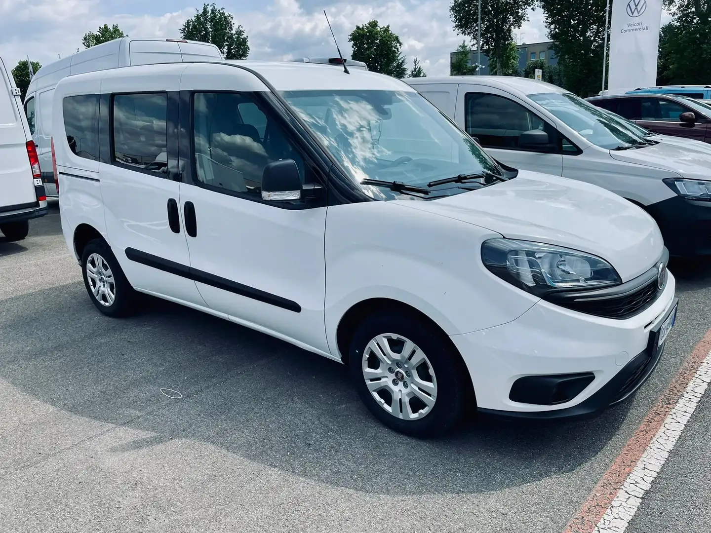 Fiat Doblo Cargo Combi N1 1.6 MJT Lounge Bianco - 1