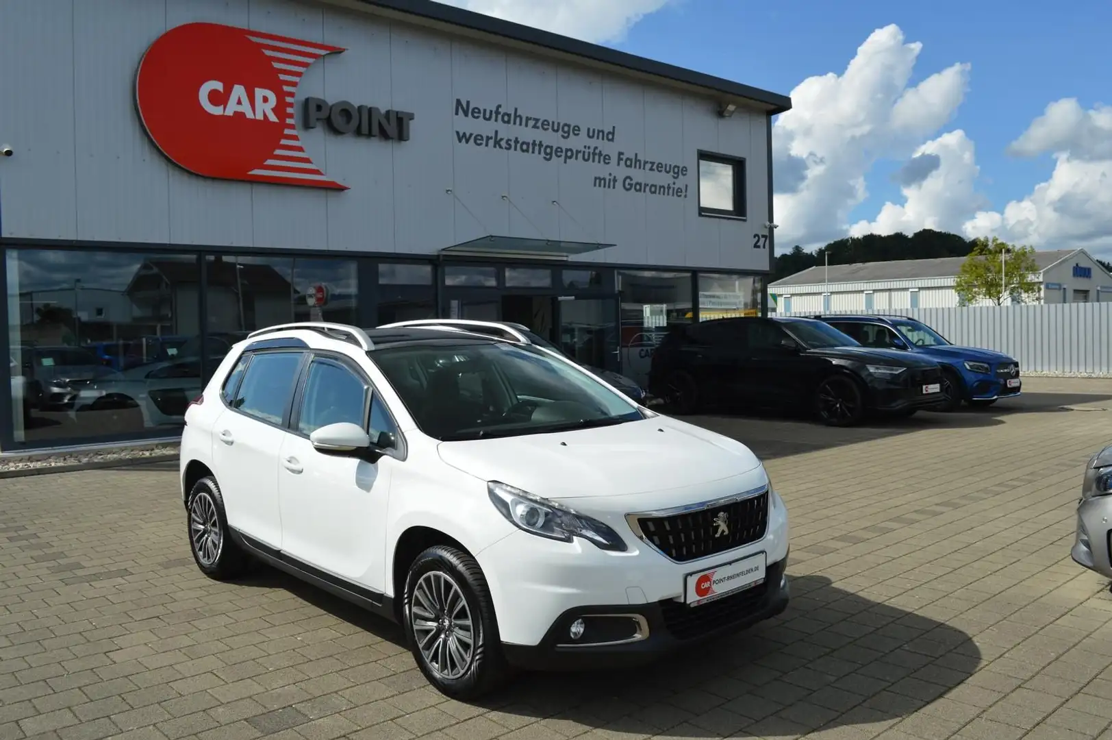 Peugeot 2008 Active *Klima*Pano*BT-Media*USB*Tempomat* Weiß - 2