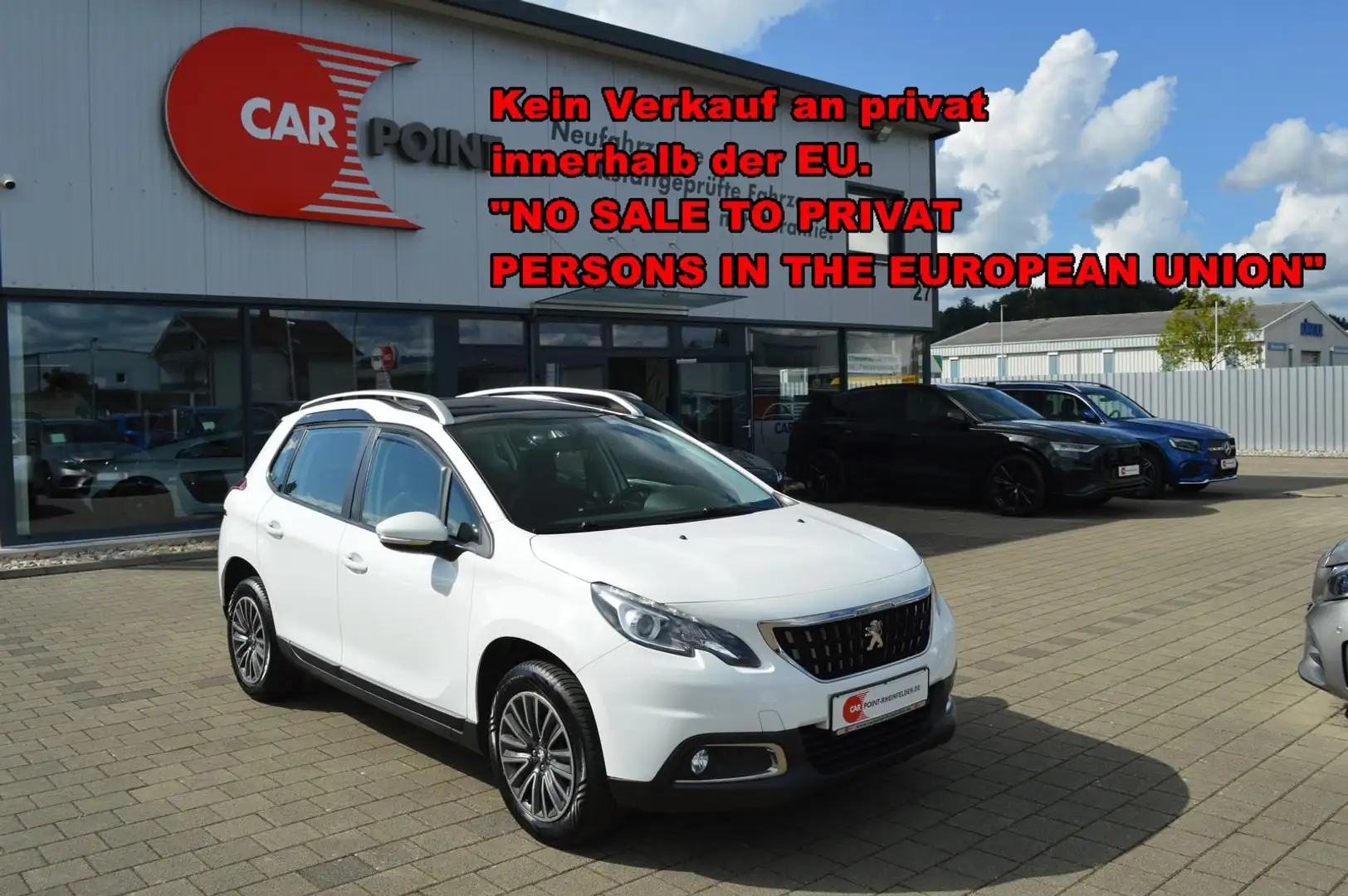 Peugeot 2008 Active *Klima*Pano*BT-Media*USB*Tempomat* Weiß - 1