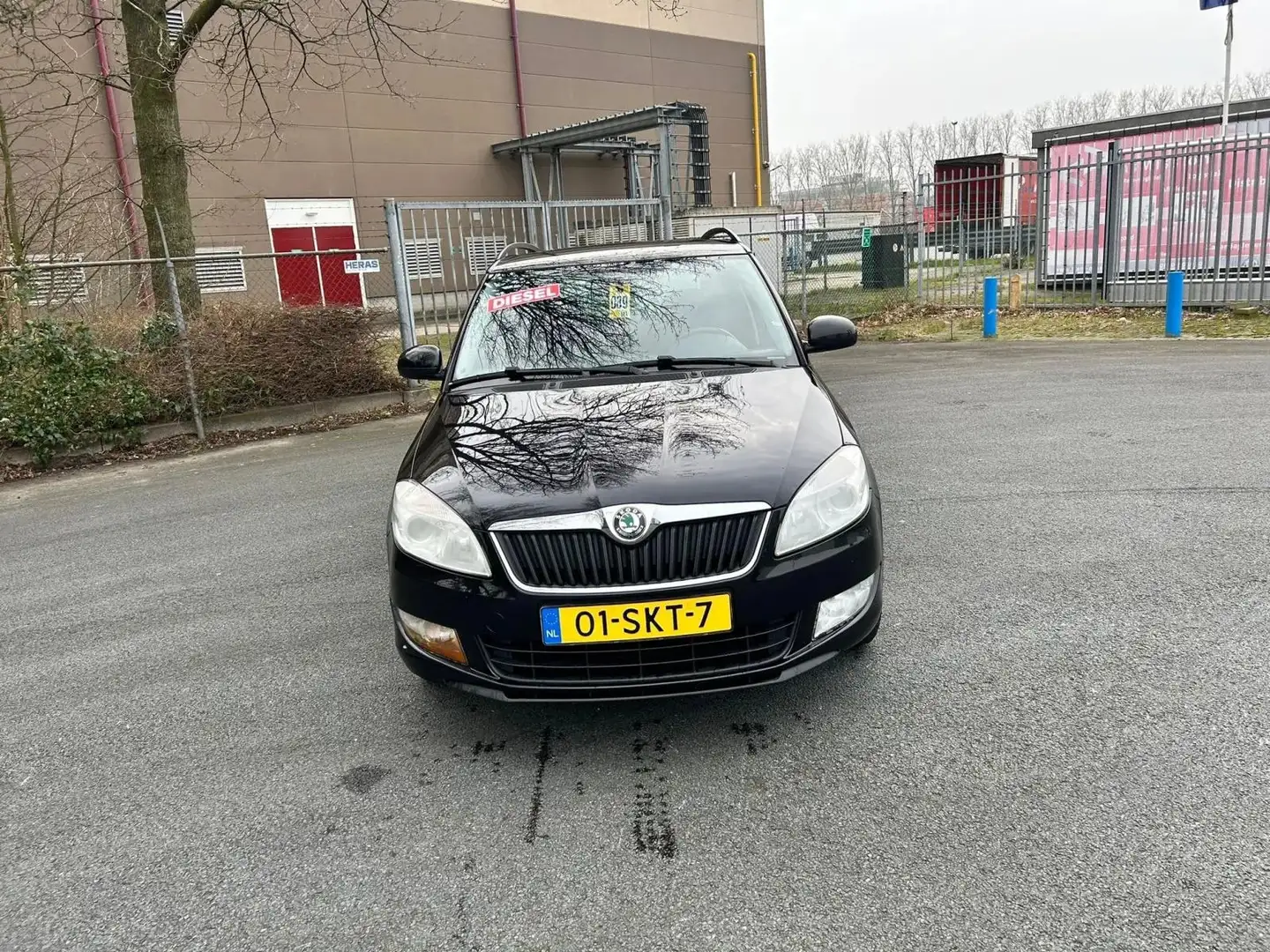 Skoda Fabia Combi 1.2 TDI Greenline MET VOL JAAR APK DUS KOOPJ Zwart - 2