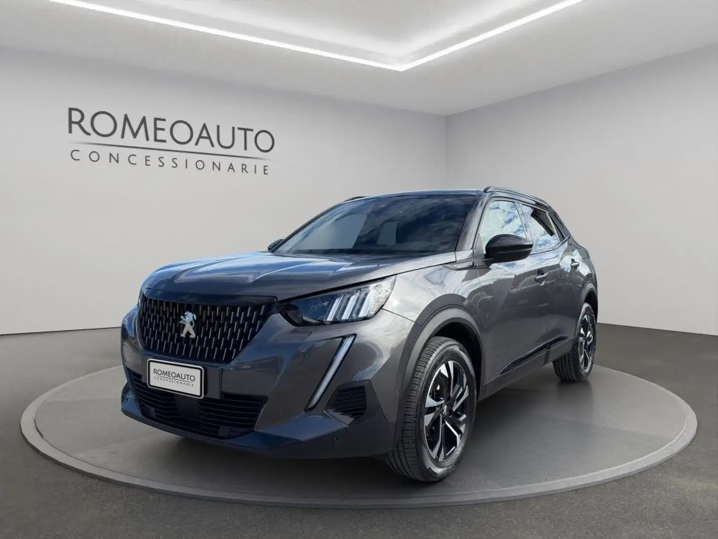 Peugeot 2008 PureTech 130 S&S EAT8 GT Gris - 1