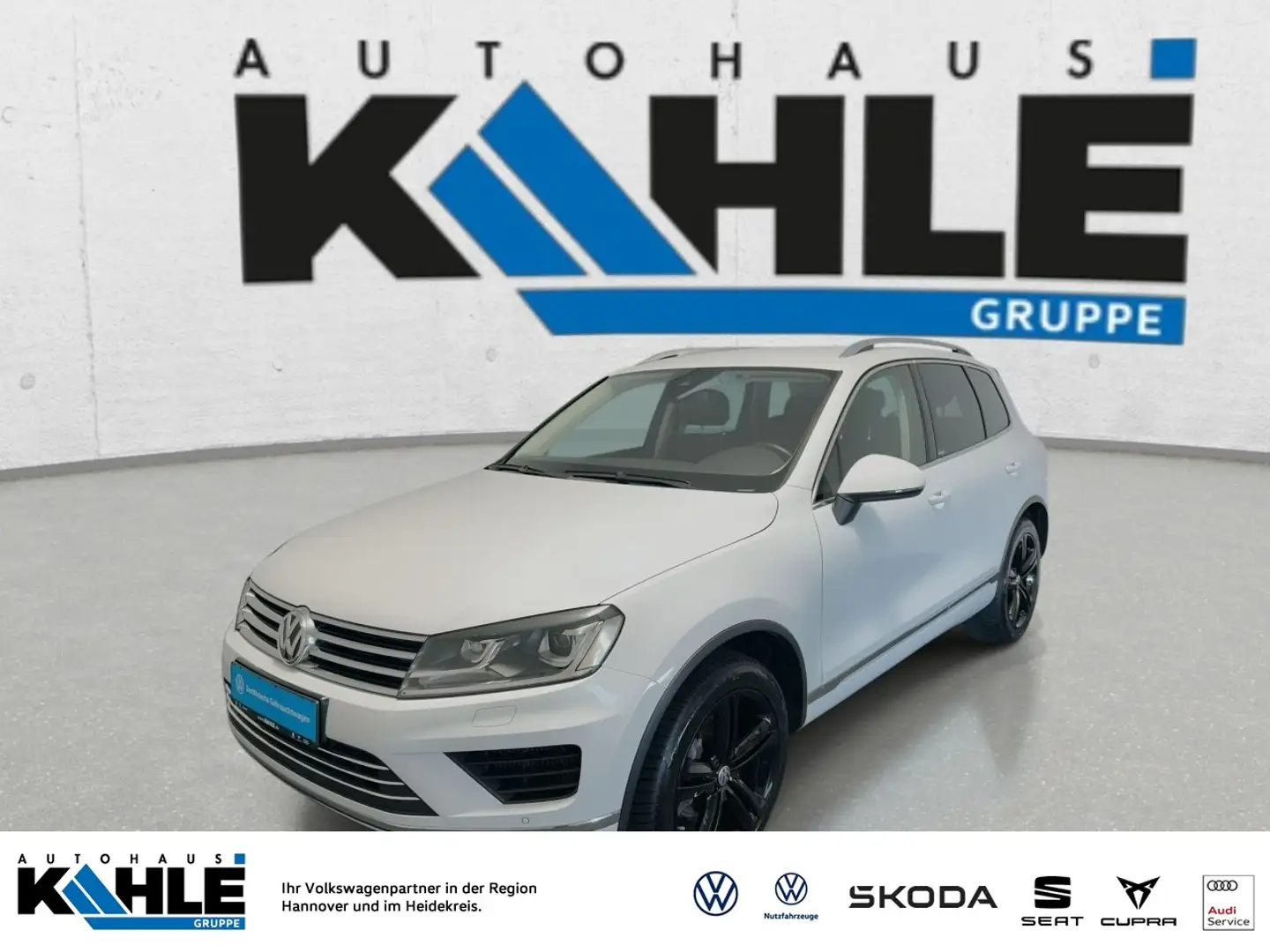 Volkswagen Touareg V6 TDI 4Motion Executive Edition Klima Xenon Navi bijela - 1
