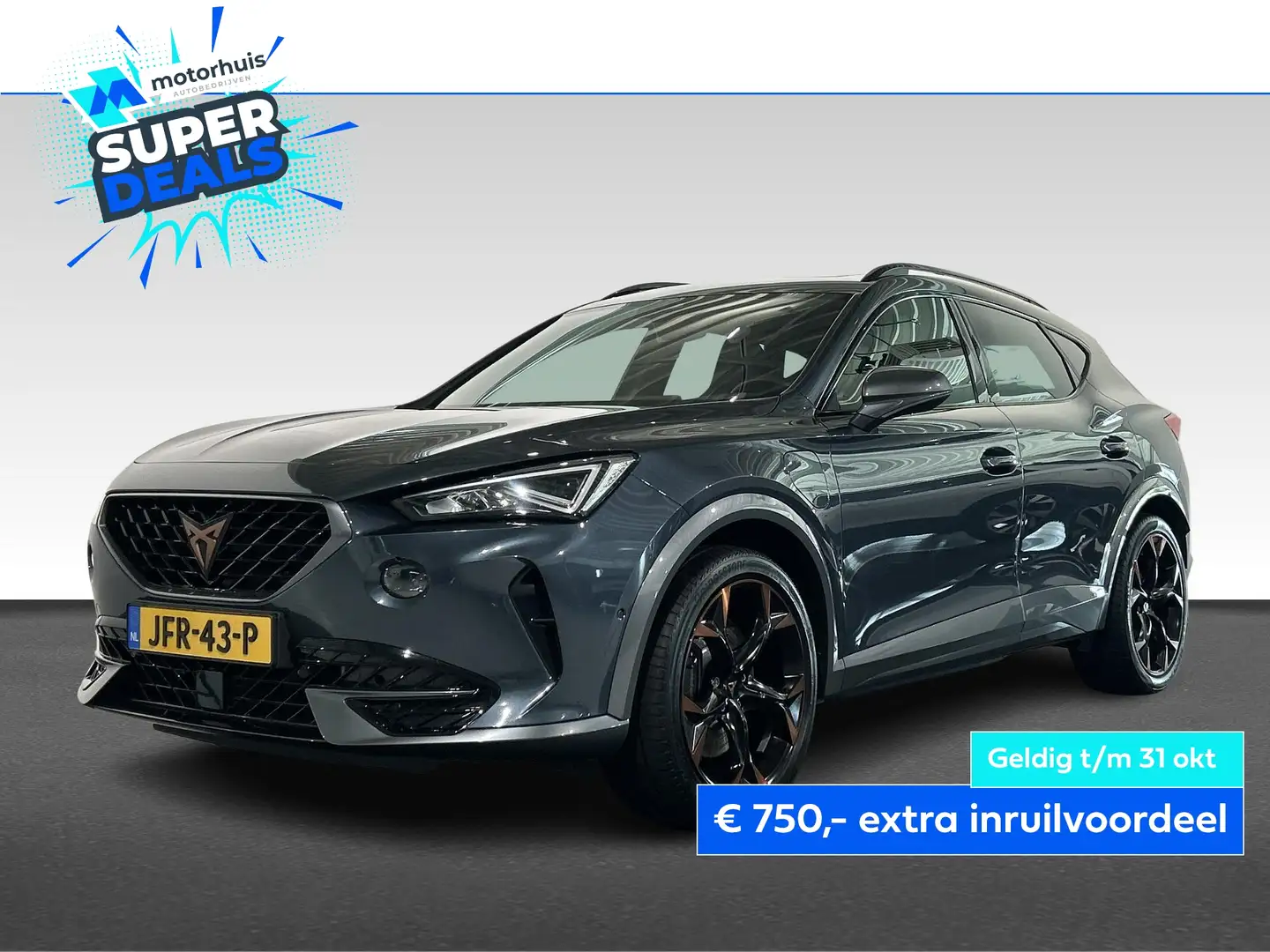 CUPRA Formentor 1.4 e-Hybrid PHEV 245PK PERFORMANCE PANO VIRTUAL L Gris - 1