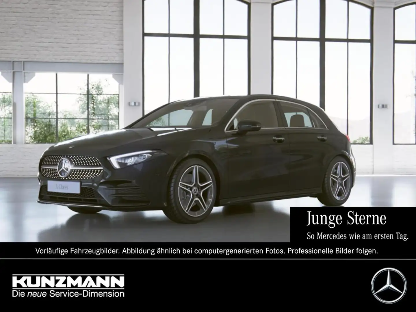 Mercedes-Benz A 250 e AMG Memory AHK Head-Up Distronic Schwarz - 1