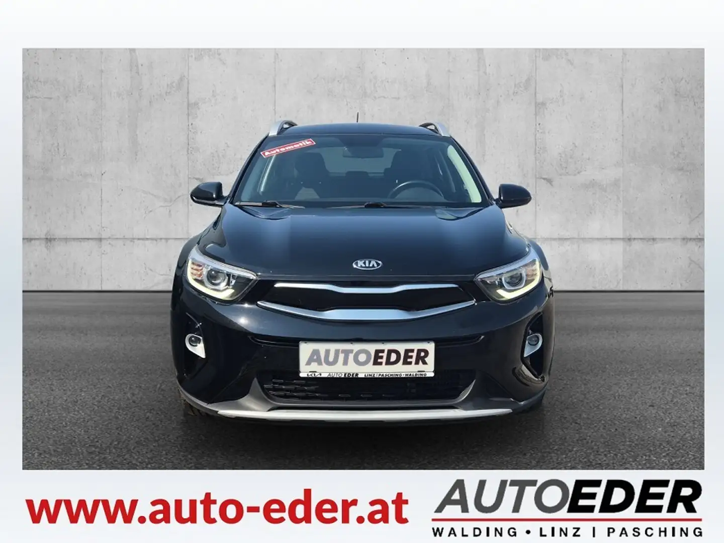 Kia Stonic 1,0 TGDI GPF ISG Silber DCT Aut. Schwarz - 2