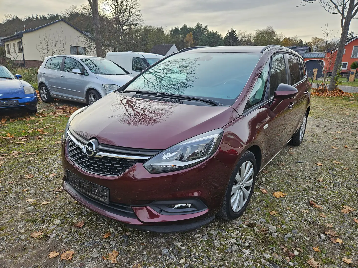 Opel Zafira ON,Navi, Allwetter. SHZ, KLIMA Rouge - 1