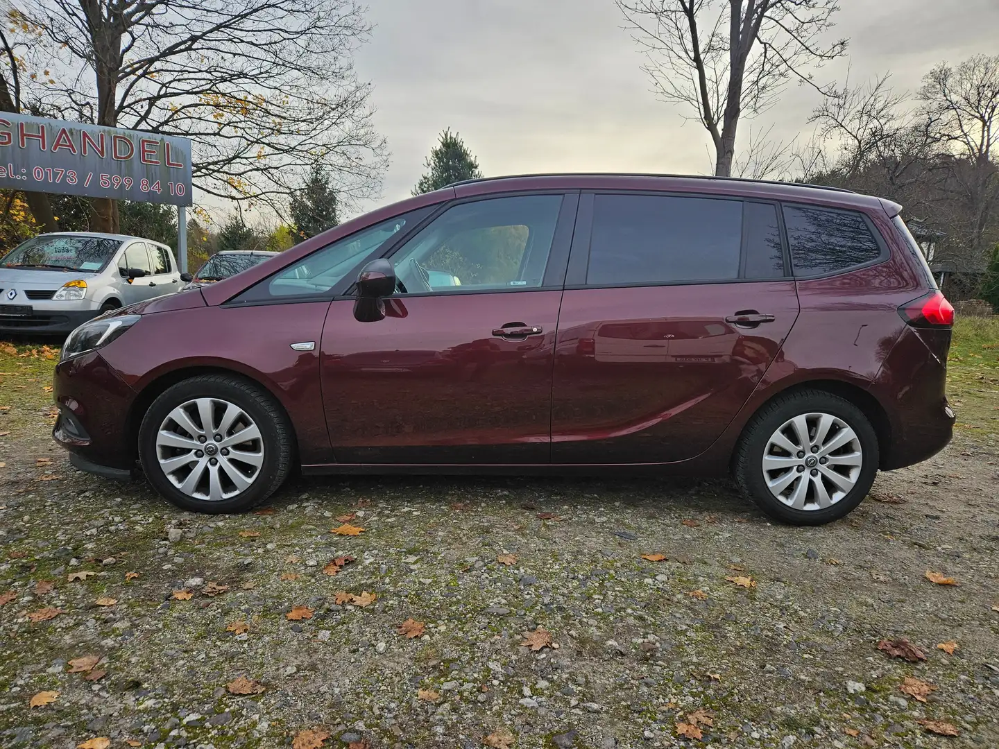 Opel Zafira ON,Navi, Allwetter. SHZ, KLIMA Rouge - 2