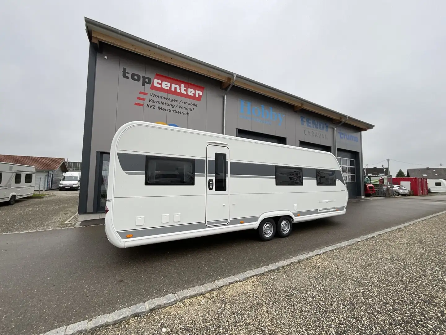 Hobby Prestige 720 UKFe 2025er - Kinderbetten Weiß - 2