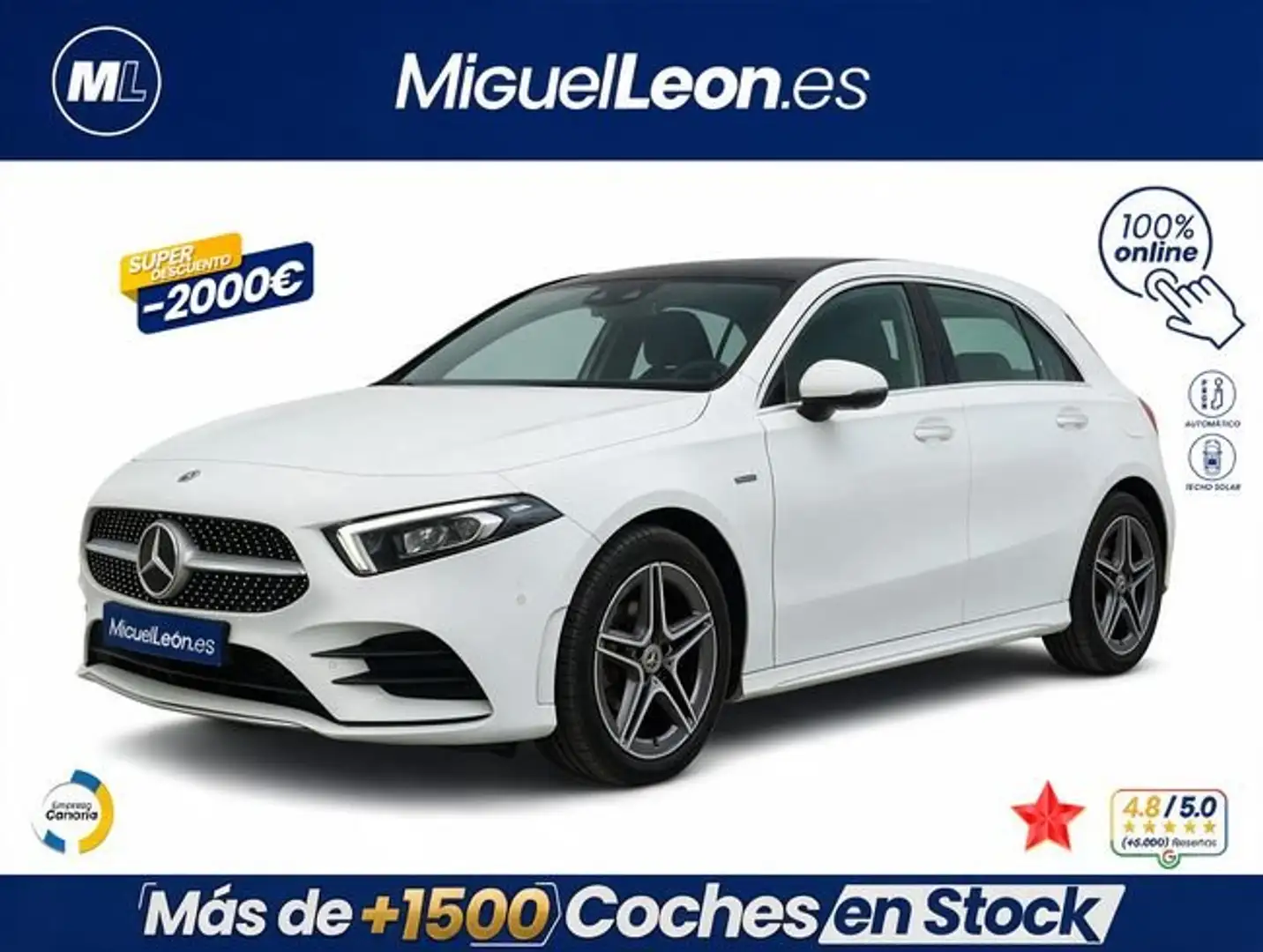 Mercedes-Benz A 250 e Blanco - 1
