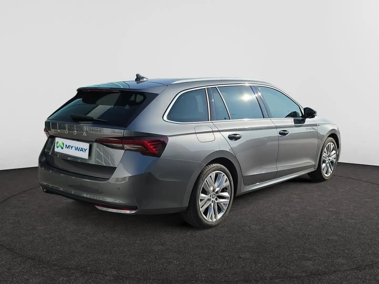 Skoda Octavia *DIRECTIEWAGEN*1.5 TSI 150PK DSG*LEDER*PANODAK*MAT Gris - 2