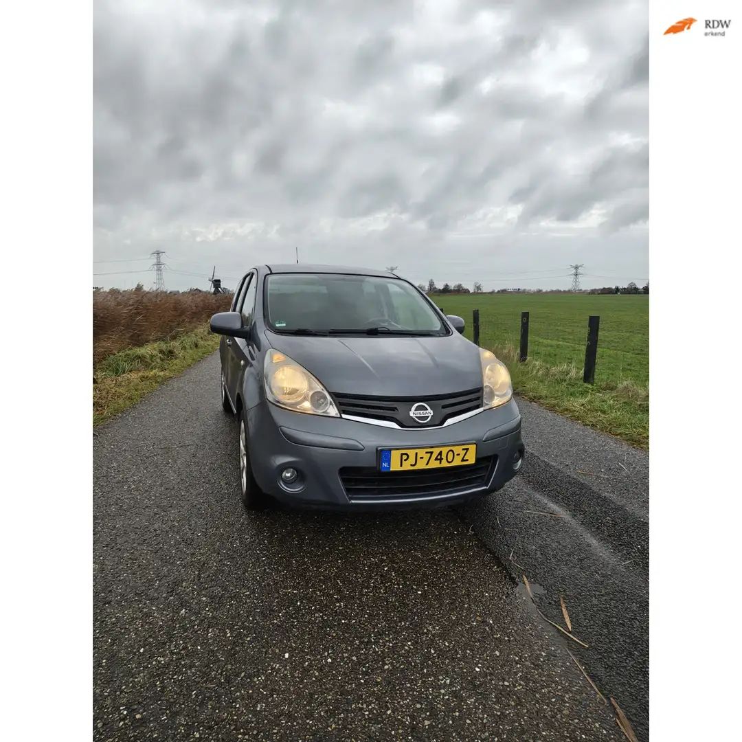 Nissan Note 1.4 Acenta - VOLLEDIGE ONDERHOUD - 5 DEURS - AIRCO Albastru - 1