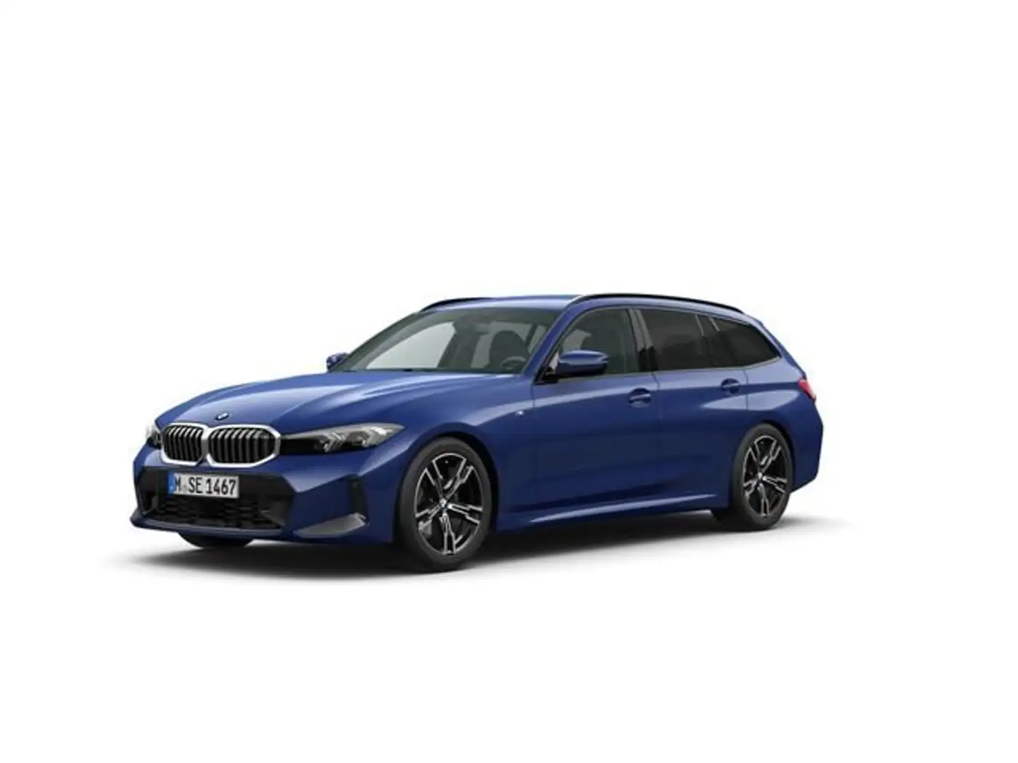 BMW 318 318dA Touring Azul - 1