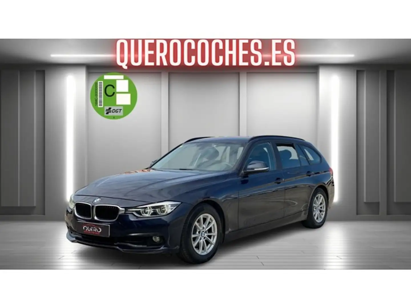 BMW 320 320dA Touring Azul - 1