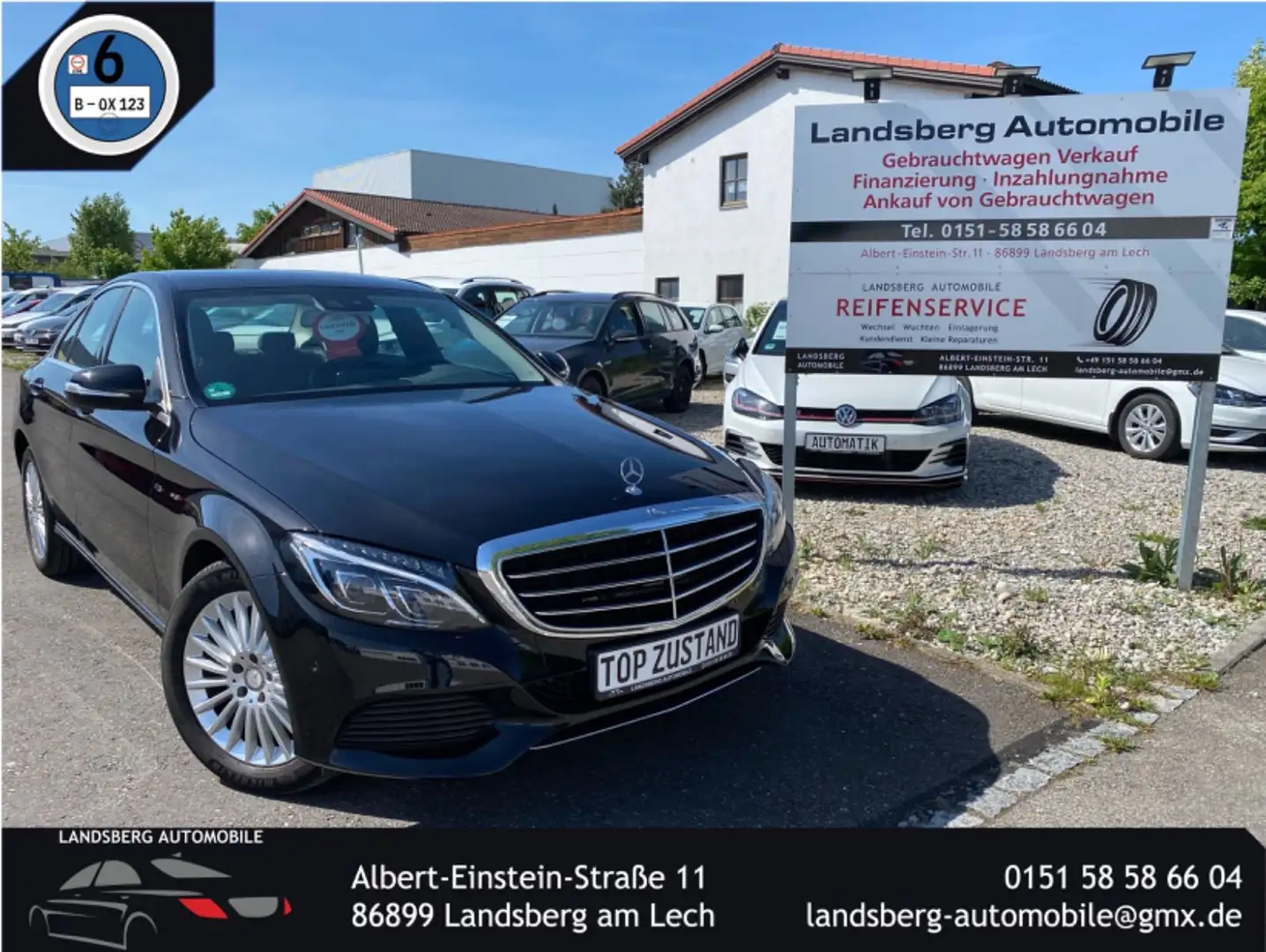 Mercedes-Benz C 180 C -Klasse Lim. Carl-Benz Edition Noir - 1