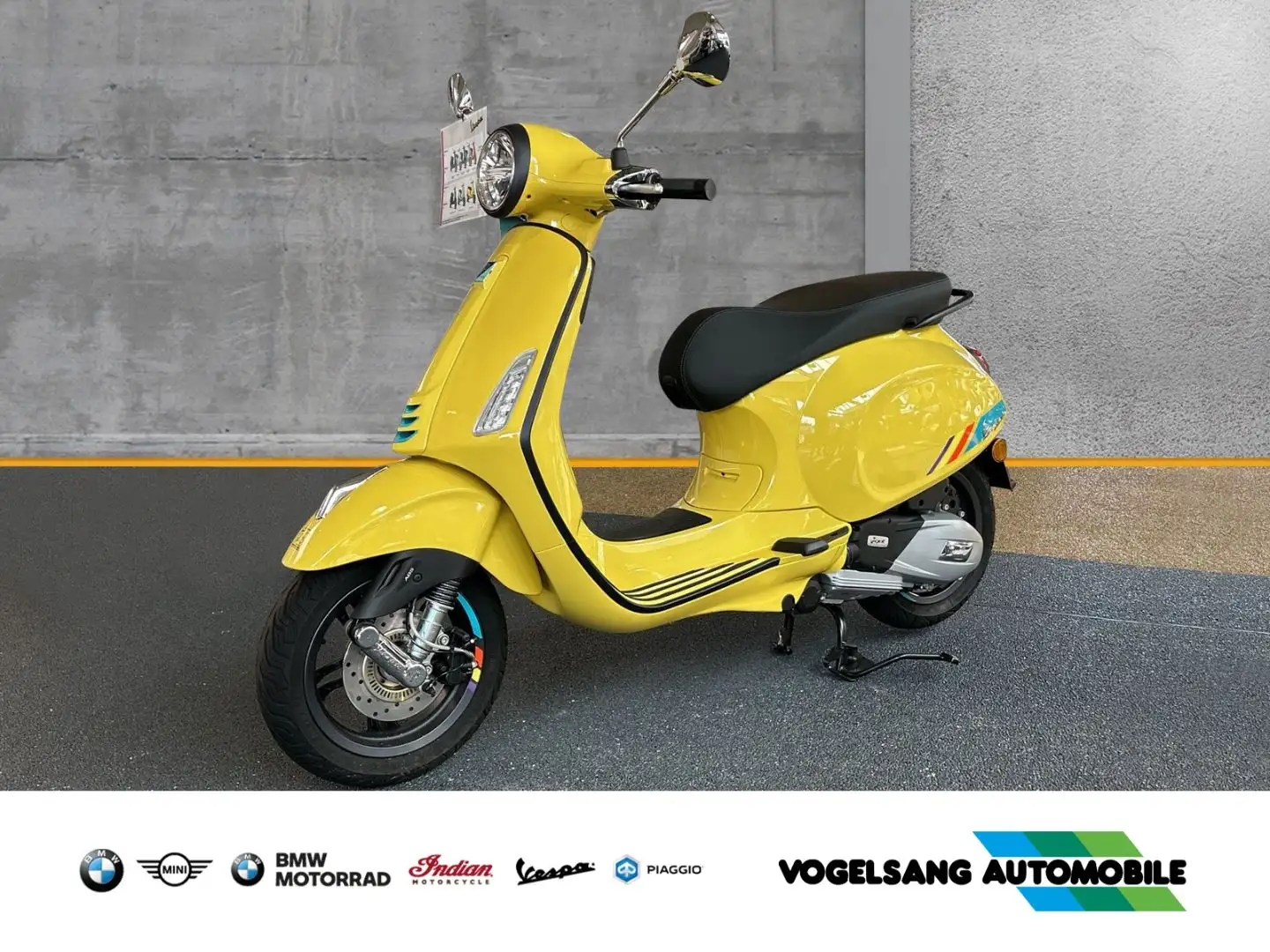 Vespa Primavera 50 I-Get, Sport, Voll LED, LCD-Display Galben - 1