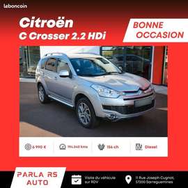 Citroën C Crosser 2.2 HDi 16V 4WD 7 places 156ch