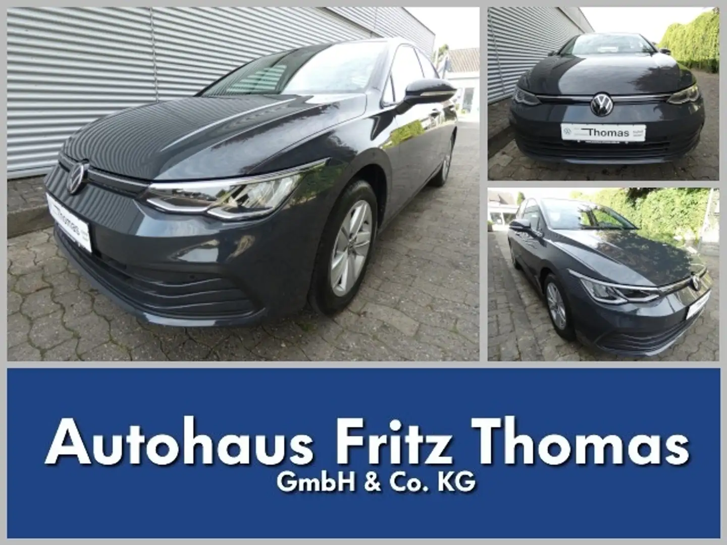 Volkswagen Golf VIII 2.0 TDI DSG Life LED SHZ PDC Klima Klima Grau - 1