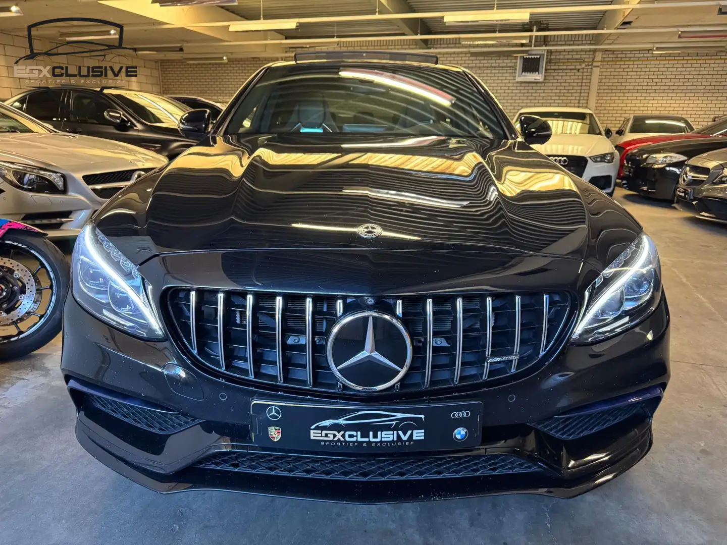 Mercedes-Benz C 63 AMG C63 S Ceramic/HUD/Pano/Schaal/Carbon/Burmester Zwart - 2